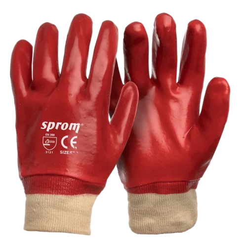 SPROM_Smooth_PVC_Knit_Wrist_Gloves